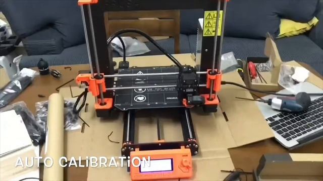 Prusa i3 mk3 3D Printer timelapse from build to print
