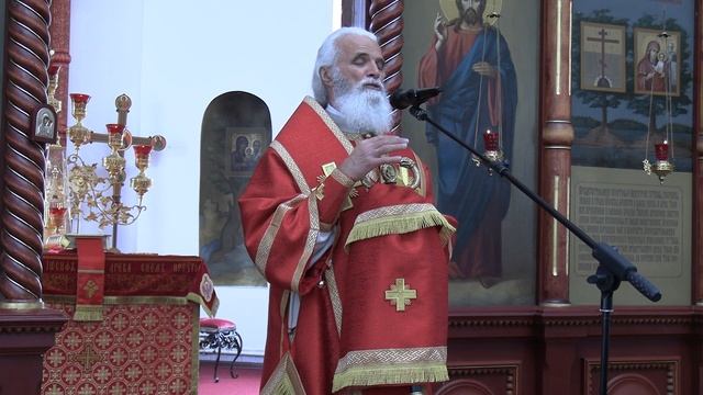Епископ Адриан - проповедь в неделю о расслабленном