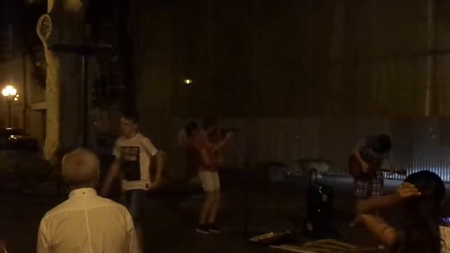Одесса,отличный  уличный дуэт!