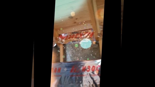 1000020697.mp4 (Собака наблюдает за утеплением кровли дома А-фрейм)