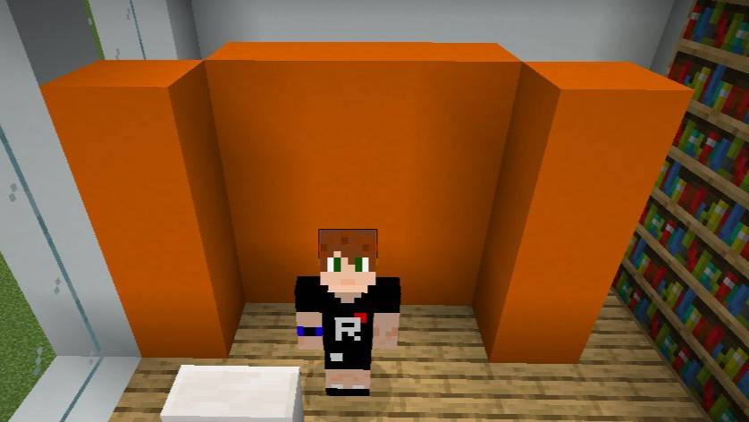 Сделал второй этаж и свою комнату в Minecraft