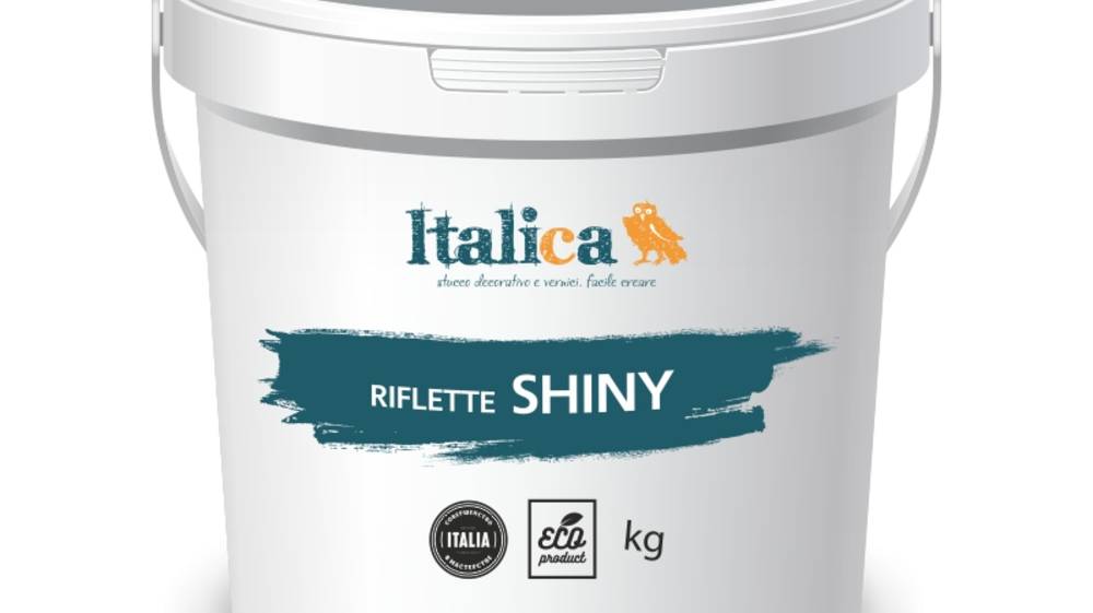 ITALICA RIFLETTE SHINY декоративная краска. Инструкция по нанесению