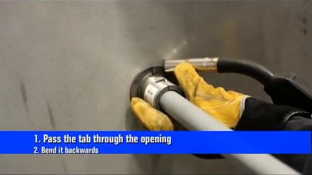 Roxtec Sleev-it™ Fire Penetration Seal Tab Fixing Proceedure