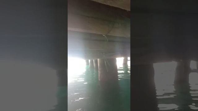 Hacking Concrete Sofit Slab.. .at Jetty..