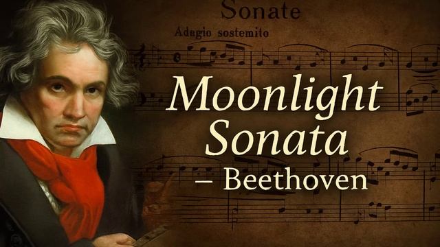 Moonlight Sonata – Beethoven Бетховен Лунная соната для души и вдохновения