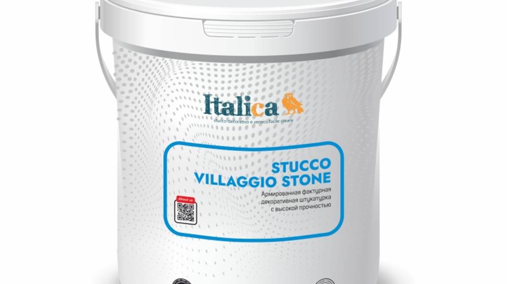ITALICA VILLAGIO STONE декоративная штукатурка. Инструкция по нанесению