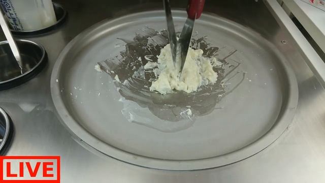 Thai Ice Cream Rolls Bangkok Livestream