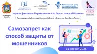 Самозапрет как способ защиты от мошенников