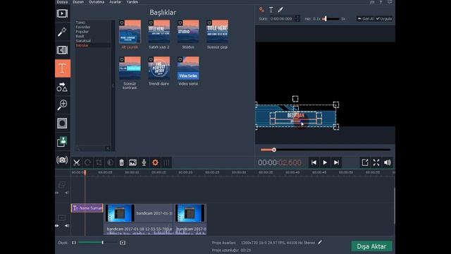 Movavi Video Editör ile Videolara Nasıl Edit Yapılır-? 2017
