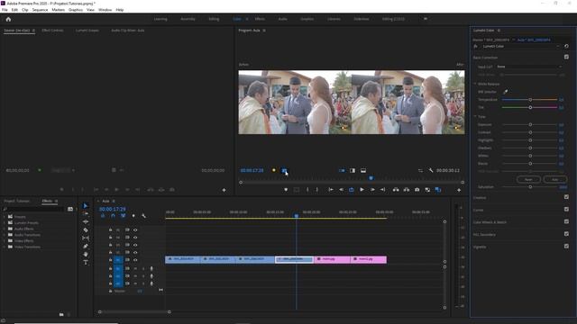 ADOBE PREMIERE - CORREÇÃO DE COR por COMPARAÇÃO - CORRIGIR COR