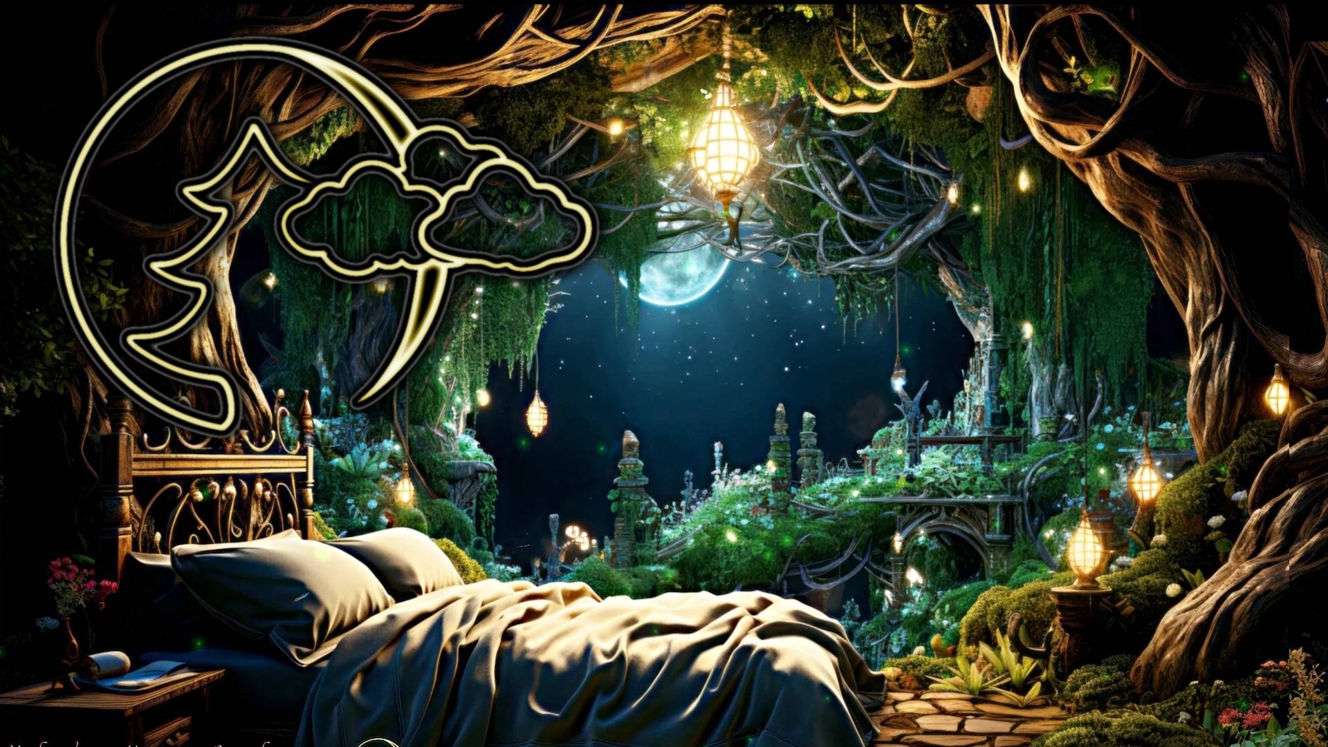 Музыка релакс, Звуки природы, Ночь, Пение Сверчков, Глубокий Сон🌙🎶The Sound of Night🌙🎶