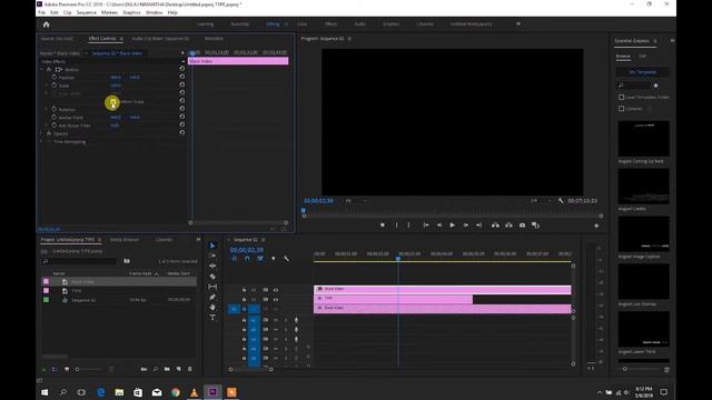 How To Create Typewriter Effect In Adobe Premiere Pro
