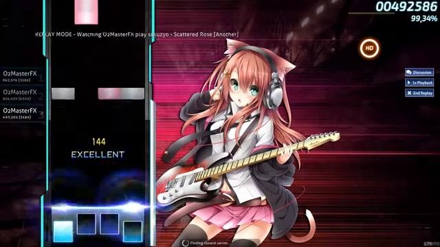 [Osu!mania] sakuzyo - Scattered Rose (Another)