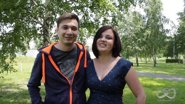 интервью Анастасии и Артёма о свадебном танце