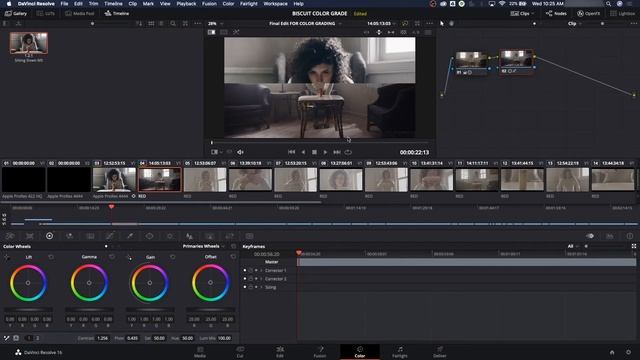E14 - How to Color Grade: Davinci Resolve - Color Grading a Project - Part 3 Matching Shots