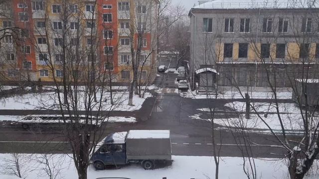 Приход циклона, выпал снег ❄️
06.04.2025
