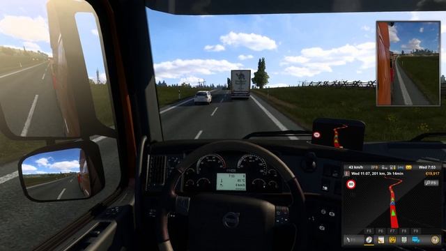 Euro Truck Sımulator 2 VOLVO FH16 700 Gameplay