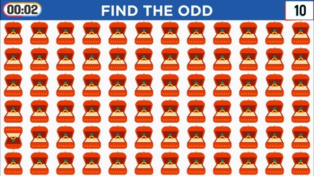 Find The Odd Emoji Out singing teacher #154 - Very difficult level by Imis
