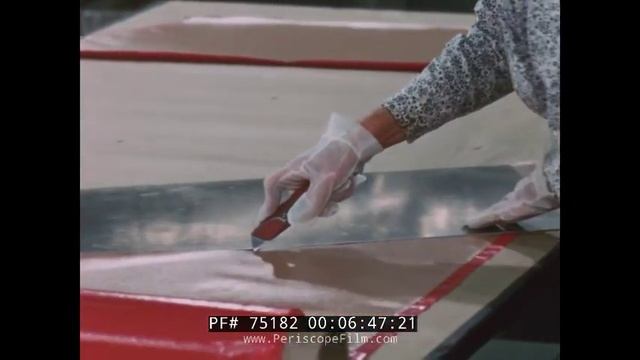 USE OF GLASS & FIBERGLASS IN BOEING AIRPLANE DESIGN & CONSTRUCTION 75182