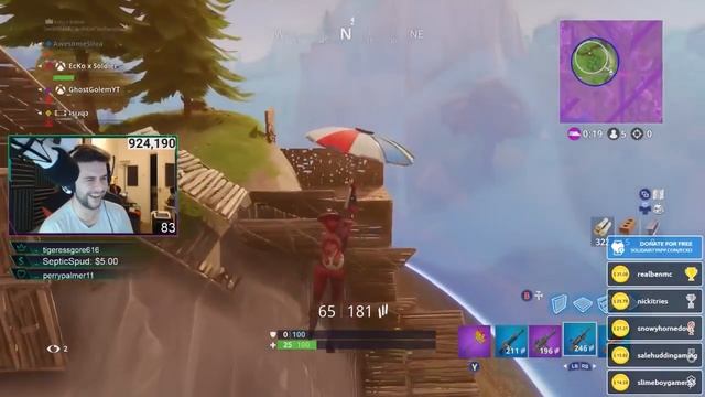 Fortnite: SEASON 5 R.I.P TAC SMG! | CROSSPLAY SQUADS | iOS, Xbox, Switch!