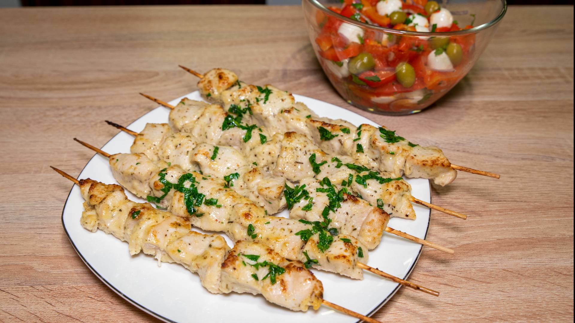 ШАШЛЫК КУРИНЫЙ В ДУХОВКЕ