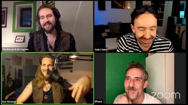 PESNYA MUSHKETEROV Premiere (Hangout)