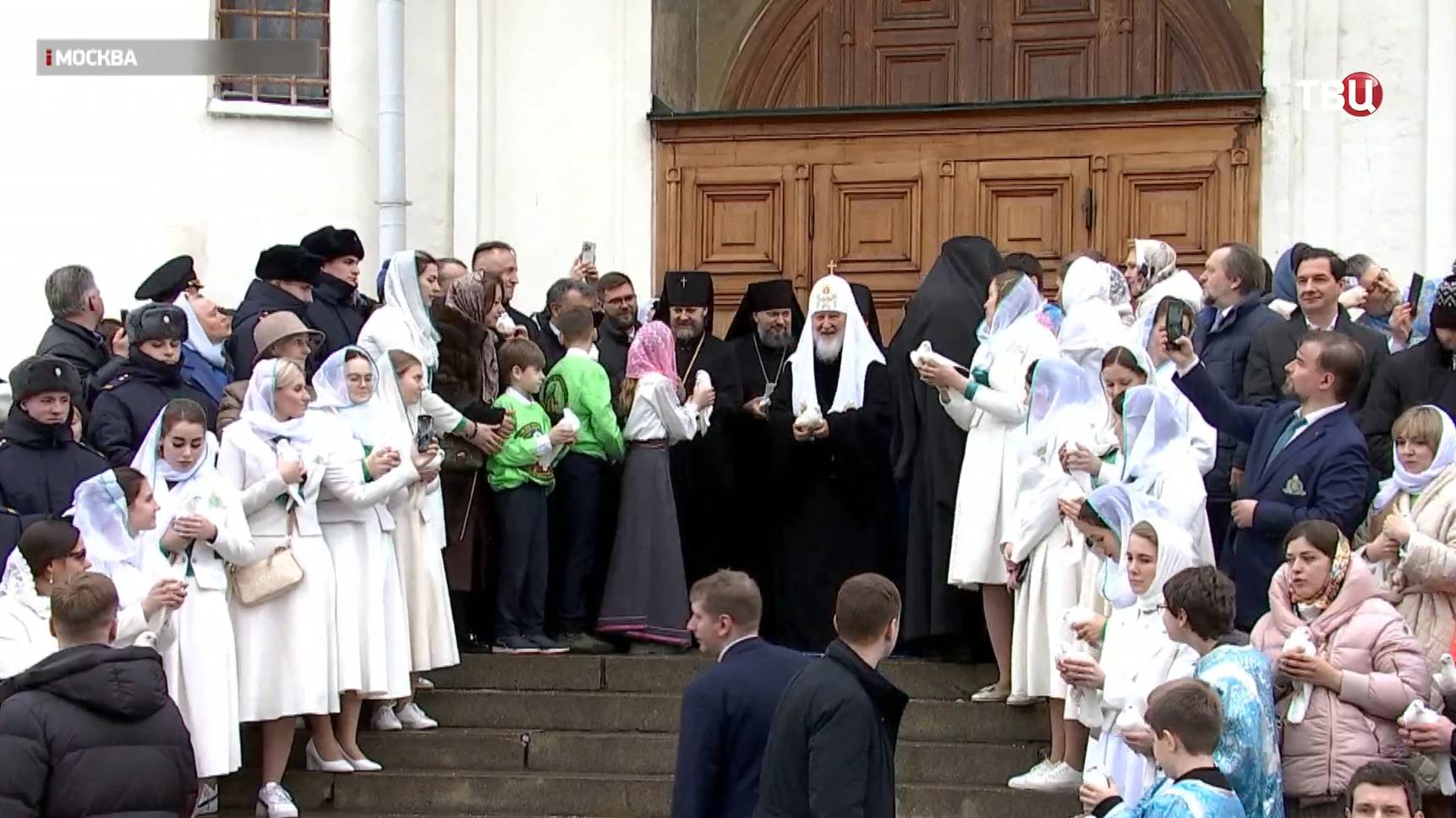 Верующие отмечают праздник Благовещения Пресвятой Богородицы / События на ТВЦ