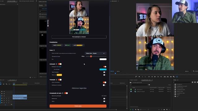 Faça LEGENDAS ANIMADAS com VÁRIOS ESTILOS no Adobe PREMIERE usando o AUTOCUT