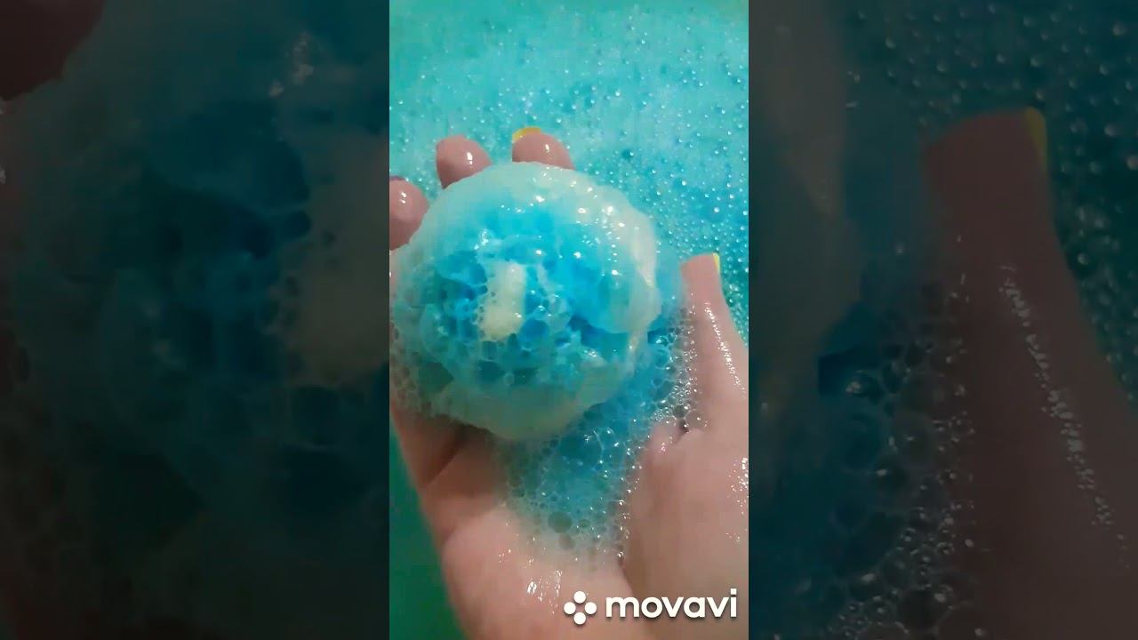 Бомбочка для ванны чаша с морской солью