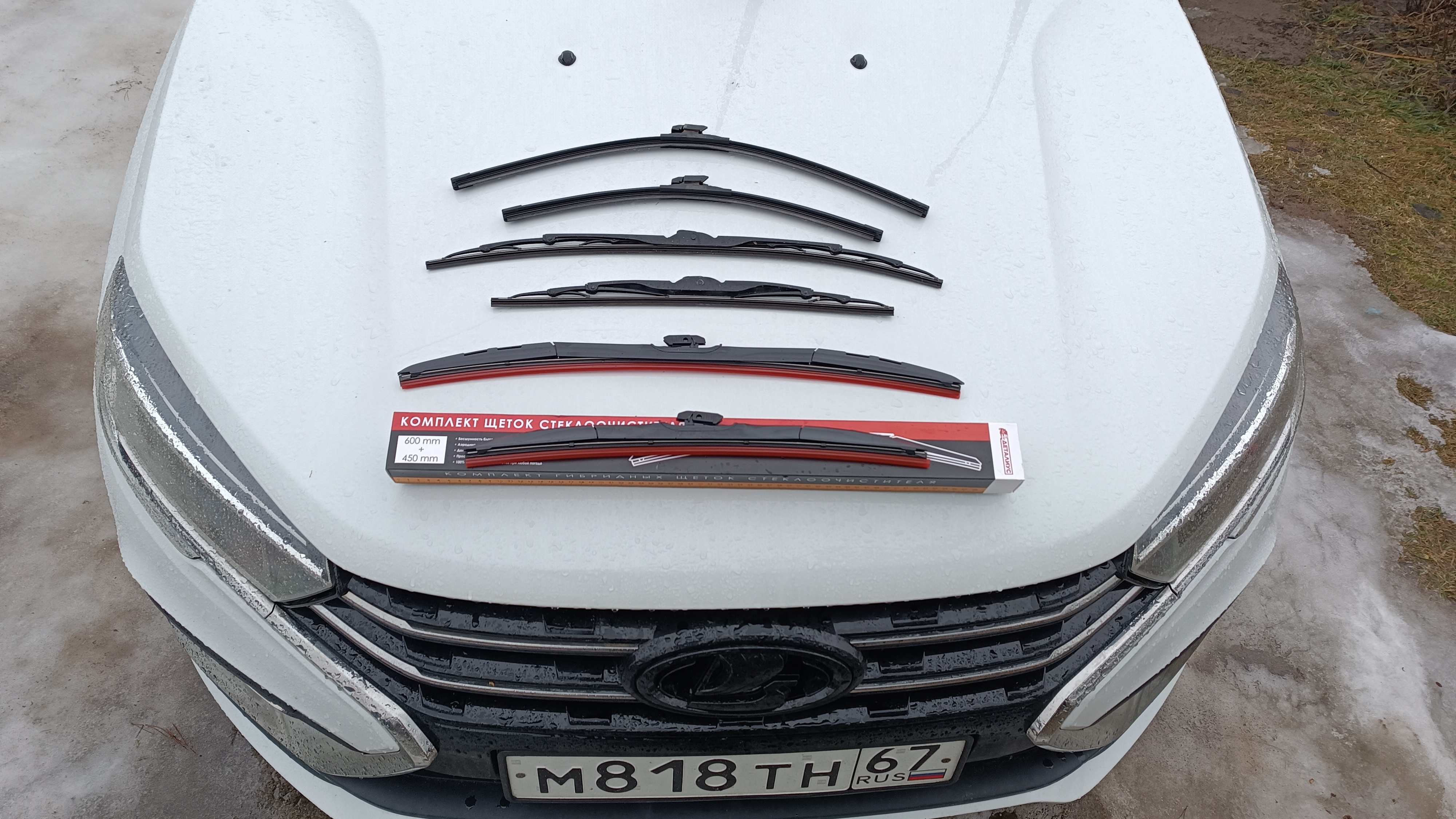 LADA Vesta,,,щётки гибрид , каркас , без каркас ?!?!?! Выбираем.....