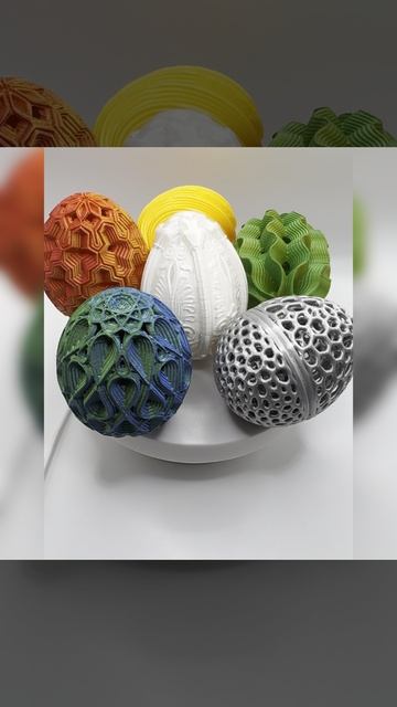 Яйца 🐣 к Пасхе #пасха #яйца #подарок #творчество #эмоции #art #3d