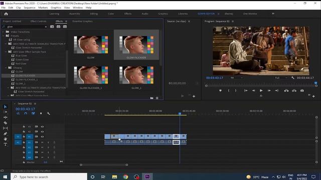 FREE GLOW FLICKER PRESET FOR PREMIERE PRO# 2022 ....