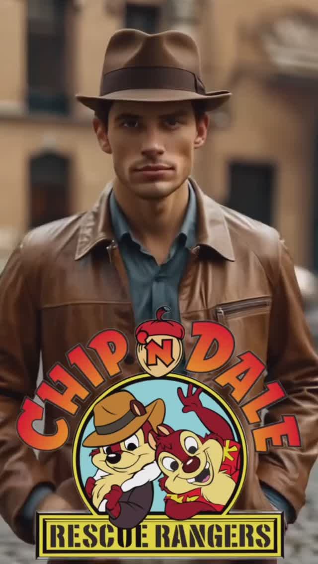 Оживляем персонажей мультика “Chip and Dale” (Чип и Дейл).