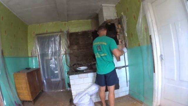 КАК РАЗОБРАТЬ СТАРУЮ ПЕЧЬ