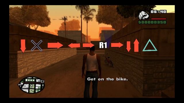 GTA San Andreas Infinite Health Cheat PS2
