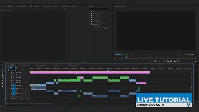 PREMIERE PRO LIVE TUTORIAL#1