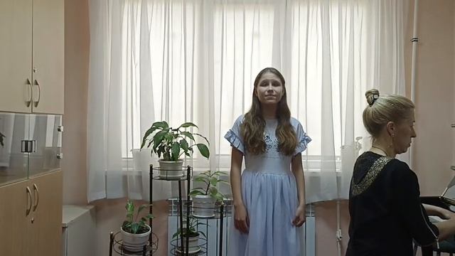 Горбань Камила - Подмосковные вечера, муз.В.Соловьева-Седого, сл. М.Матусовского, преп. Ибраимова З
