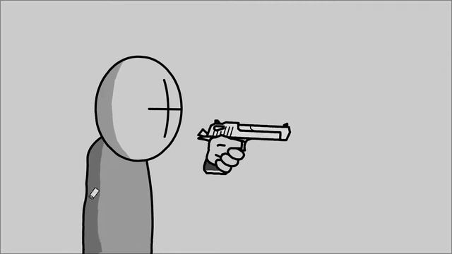 Desert Eagle .50 AE Test - Madness Combat Animation