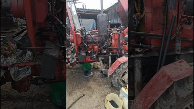 караул сломался трактор 🚜 и другие дела