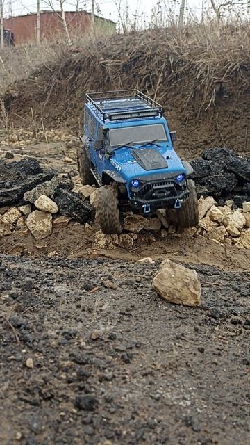 RGT по щебню и камням #rc #rccar #crawler #4x4rc #scale #rclife #rgt #rgtrc #jeep