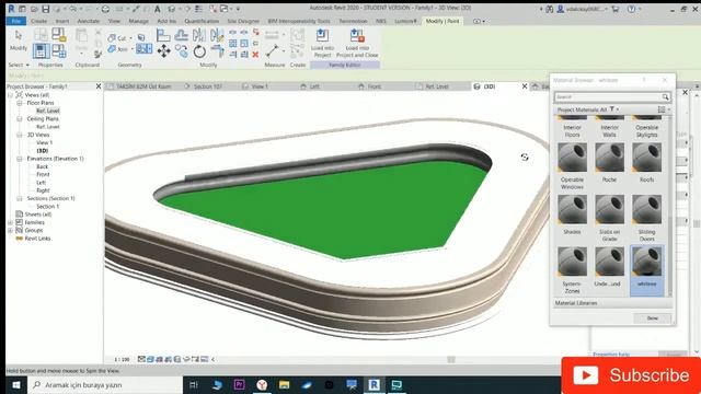 Revit Sweep Profiles Tree Pod Design Profile on #Revit  Furniture Families