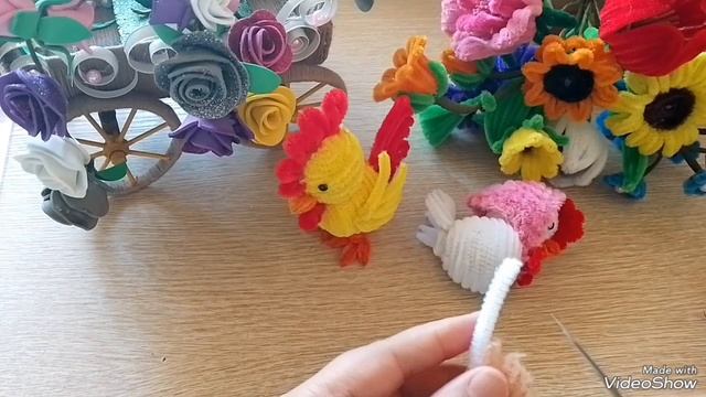 Чудесная семейка: Курочка с цыплятами🐔🐔🐔 🐣🐣🐣🐓