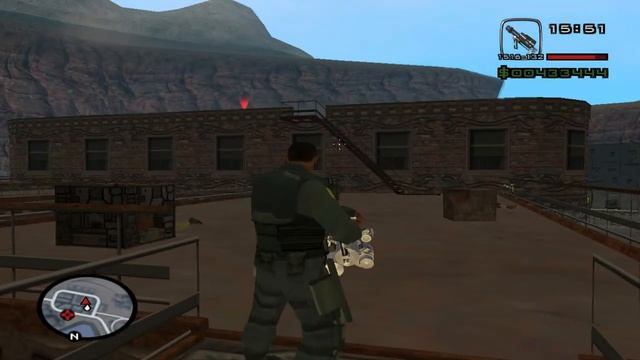 Gta San Andreas : Alien city прохождение #30 (Другой идиот)