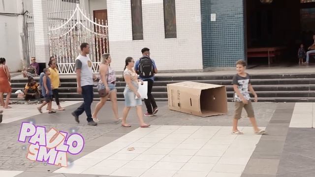 PEGADINHA DA CAIXA - AS MELHORES CENAS #1 ( BIG BOX PRANK )