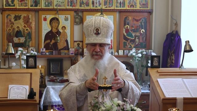 Проповедь епископа Амвросия (Тимрота) на Благовещение Пресвятой Богородицы, 7 апреля 2025