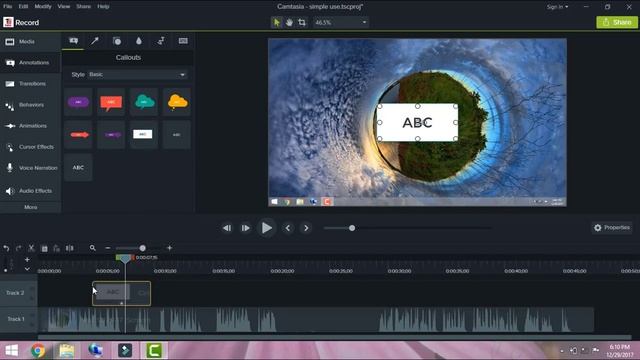 how to use camtasia studio 9 in hindi | Edit Video in Camtasia Studio 9 | How to |