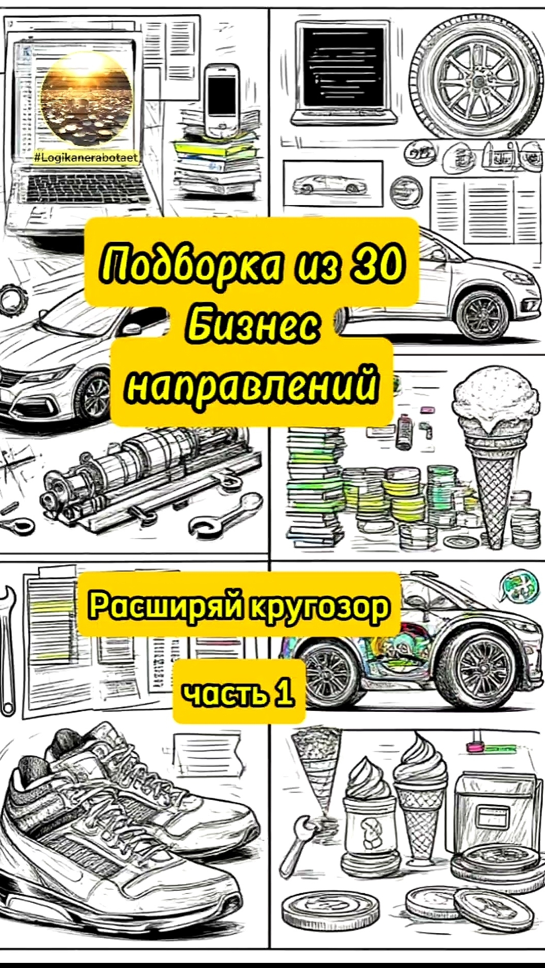30 идей бизнеса, варианты с чего начать свой путь в мир бизнеса. #бизнес #идеи #подборка