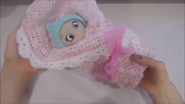 Игрушка амигуруми. Пупсик (малыш) крючком (Сrochet baby).