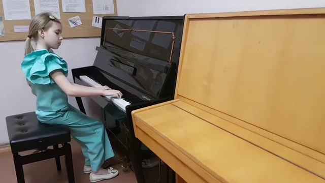 Непогодина Ольга, 9 лет - П.Чайковский Песня жаворонка, Т.Лак Тарантелла