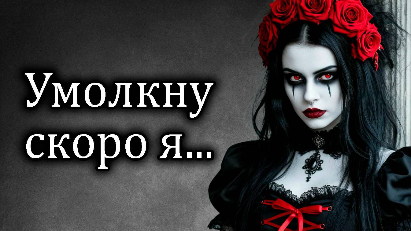 Умолкну скоро я!.. 🖤❤️🤍